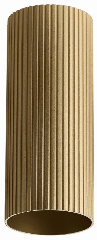 LUCAS RIBBED TUBE 30 ANODISED GOLD