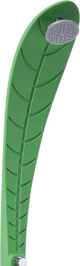 Pontaqua TROPIC Kerti zuhany 220 cm, zöld, 35 liter