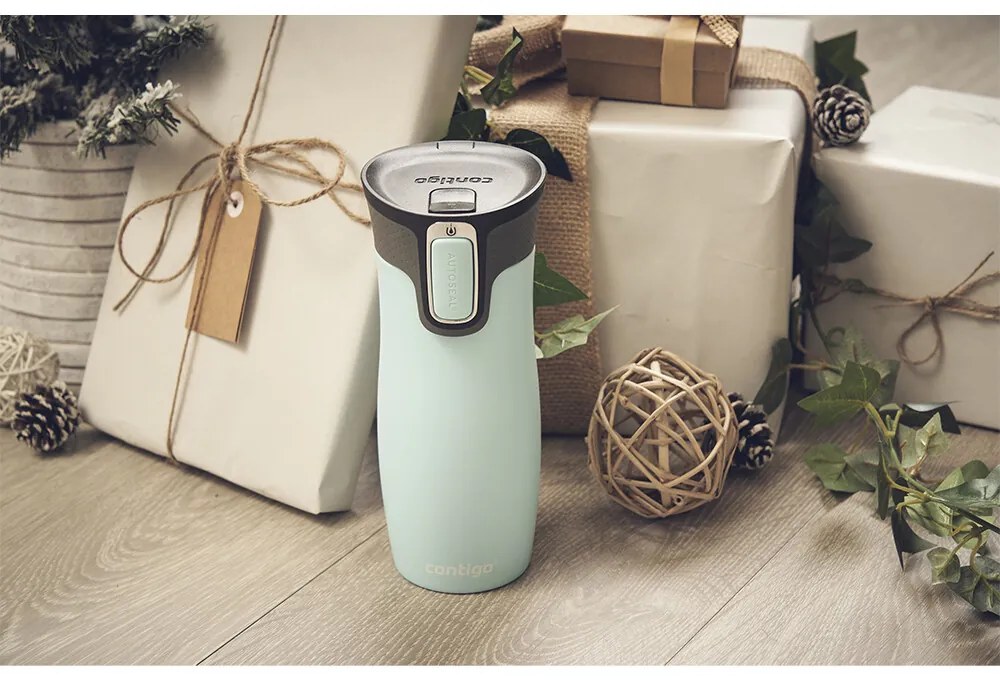 Contigo West Loop 470 ml hűtőtáska Iced Aqua