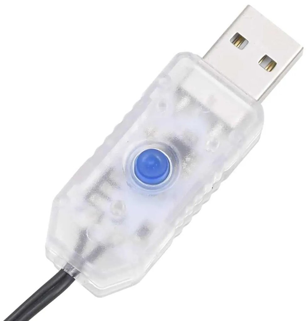 Mű karácsonyfák LED -es lámpákkal Arany 180 cm PET