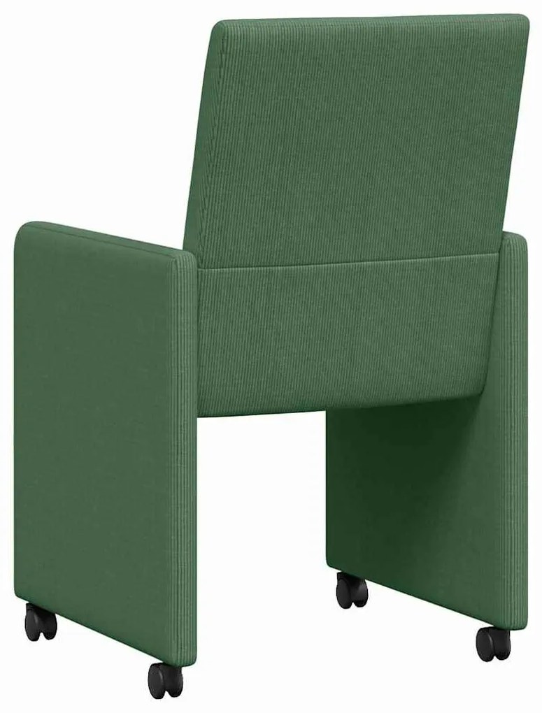 Kerekes Étkező Székek 2 pcs Szürke zöld 57 x 66 x 94 cm