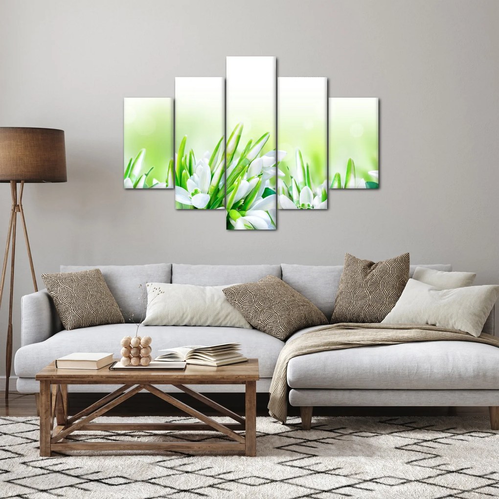 Kép - Hóvirág (150x105 cm)