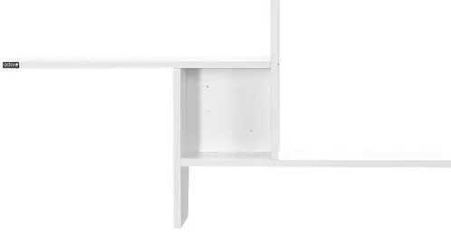 Fali polc 50x100 cm, fehér