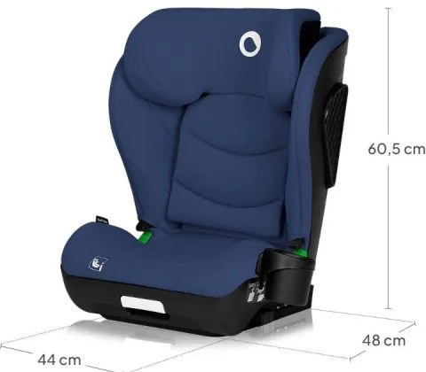 Lionelo - Autósülés NEAL i-Size 100-150 cm tengerészkék