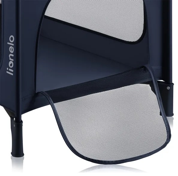 Lionelo - Utazóágy JASMIN EASY FOLD Tengerészkék