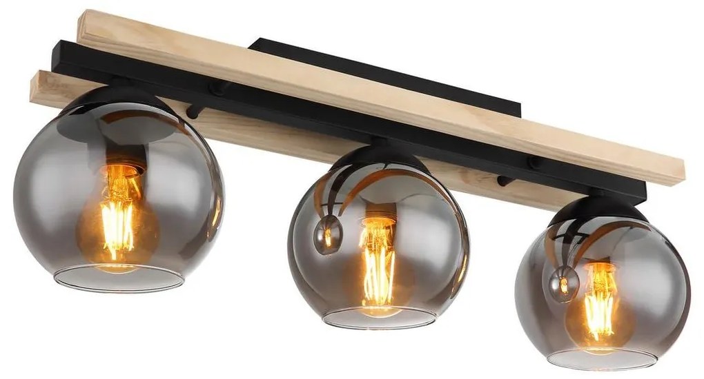 Globo 15569-3D - Felületre szerelhető csillár CONNI 3xE27/25W/230V 15569-3D