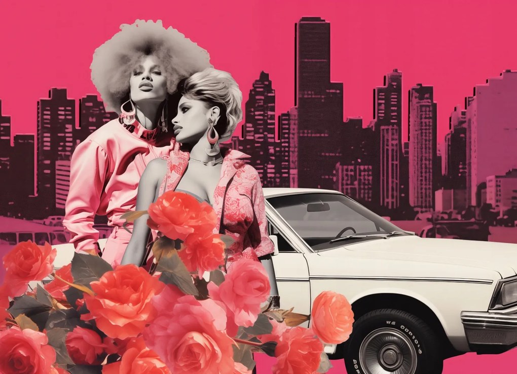 Poszter 18x13cm Metropolitan díva