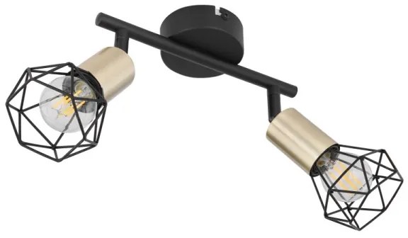 Globo 54802S-2AB - Spotlámpa XARA 2xE14/40W/230V