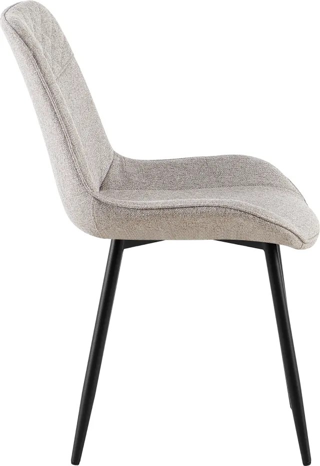 Étkezőszék, bézs/fekete, ALIA