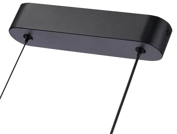 Brilagi-LED Dimmelhető TWISTER kábeles LED/60W/230V 3000-6000K fekete + távirányító