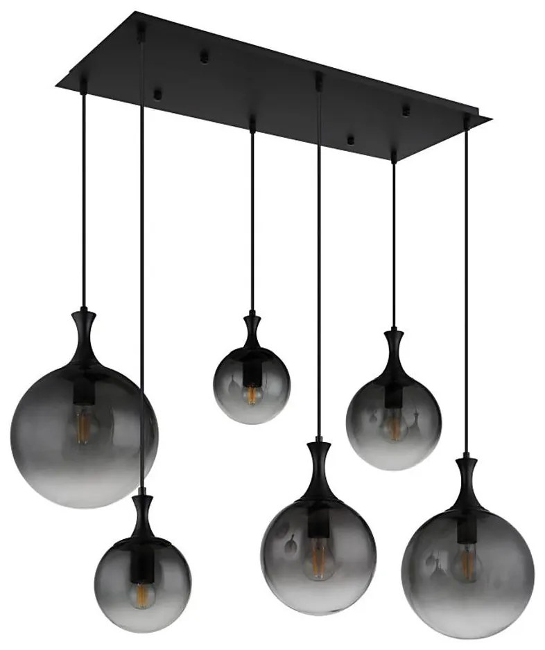 Globo 15885-6H - Csillár zsinóron DALTON 6xE27/10W/230V