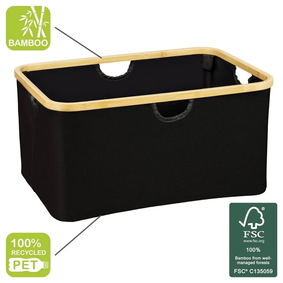 Textil szennyeskosár 32 l Ecori – Wenko