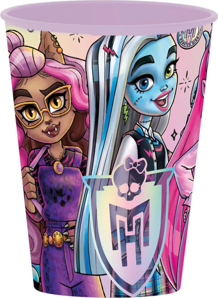 Monster High Girls műanyag pohár 260 ml