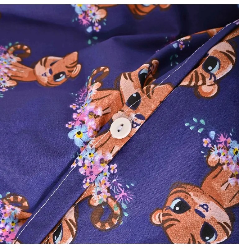 EMI Tigris gyermek ágyneműhuzat, Gyerekgarnitúra 90x130 + 45x65