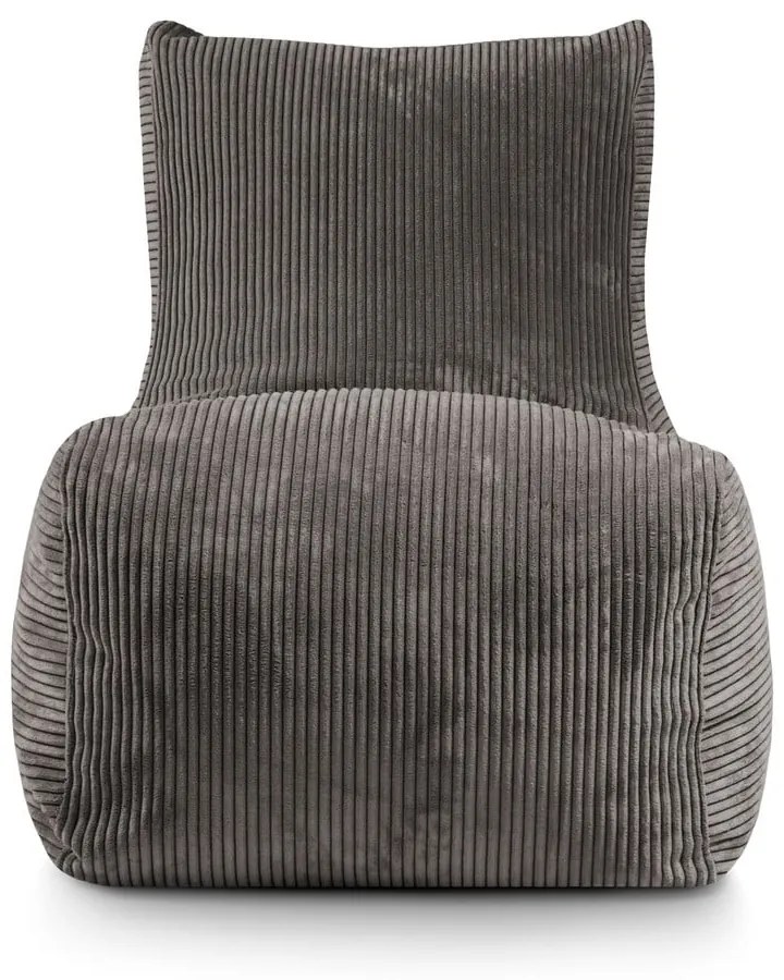 Mustársárga kordbársony babzsákfotel Lounge – SLOWDOWN