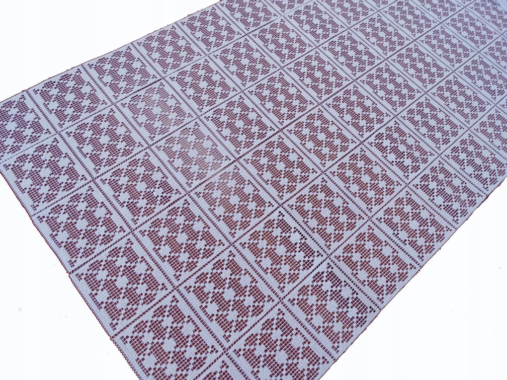 Mg Futófelület Jacquard wz85 Fehér 60x120cm lengyel