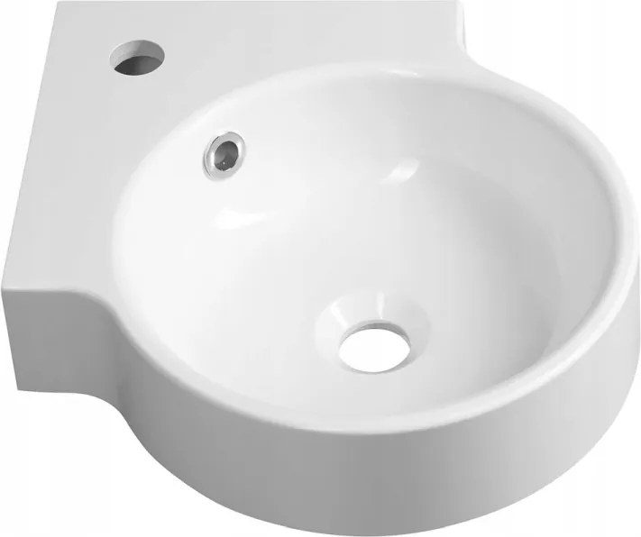 Sapho Kaori kompozit mosdókagyló 38x38cm fehér KR038