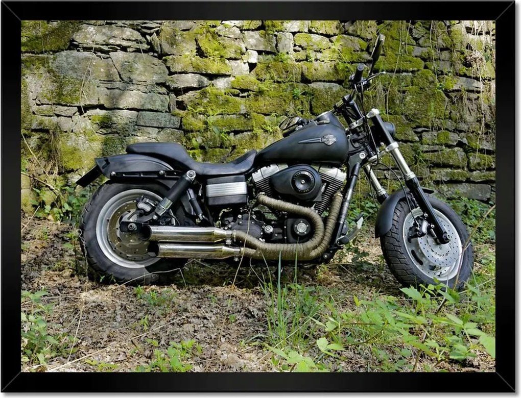 Poszterek keretben 40x30 Harley Davidson Motorkerékpár
