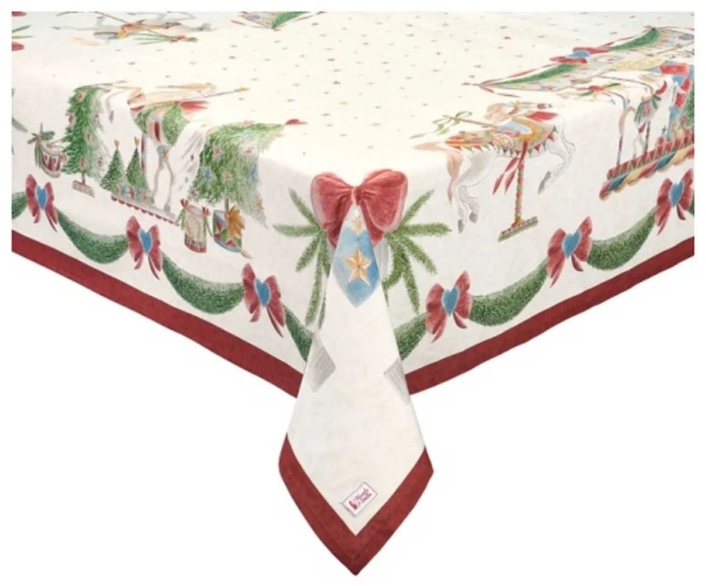 Karácsonyi asztalterítő 160x200 cm pamut