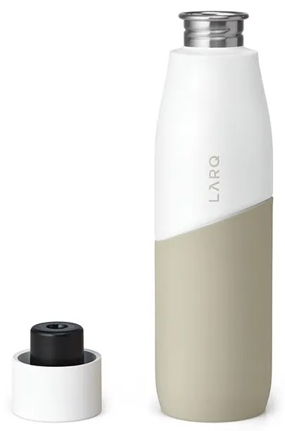 Antibakteriális üveg LARQ Movement, TERRA, White / Dune 710 ml - LARQ