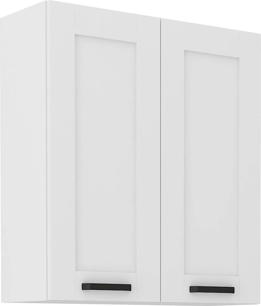 Felső szekrény, fehér, LULA 80 G-90 2 F