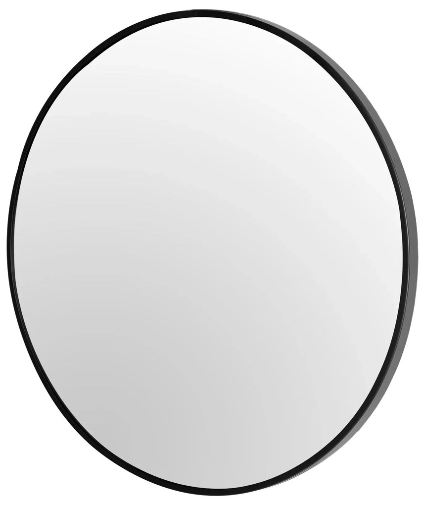 Tükör Rea round 80 CM LOFT divatos vékony kerettel