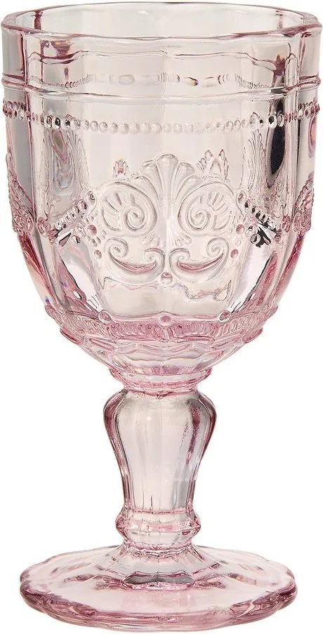 VICTORIAN talpas pohár, rózsaszín 230 ml