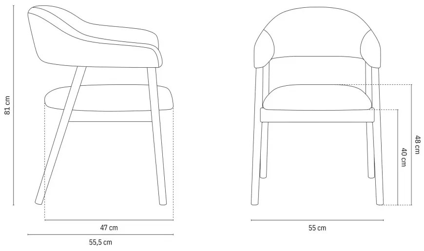 Hera design szék