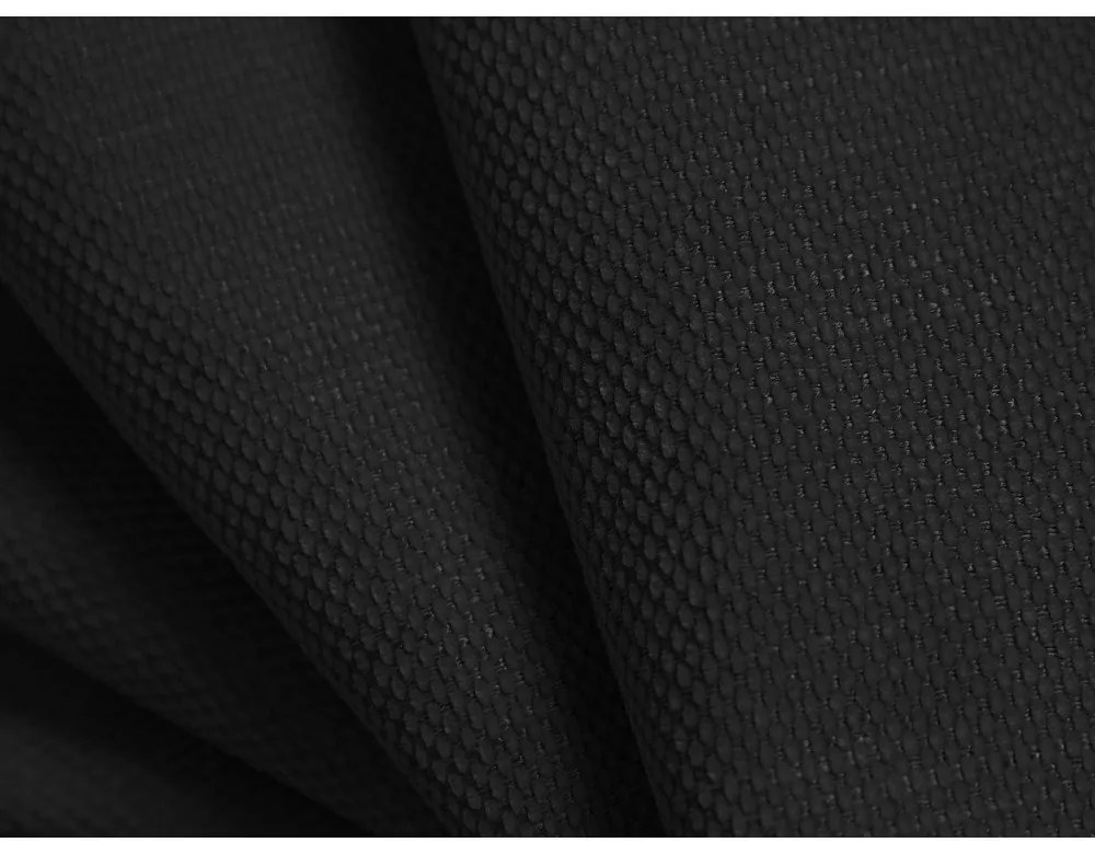 Fekete sarokkanapé (variálható-L alakú) Molino – Micadoni Home