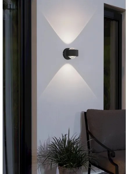 Eglo 98746 - LED Kültéri fali lámpa TREVIOLO 2xLED/2W/230V IP44