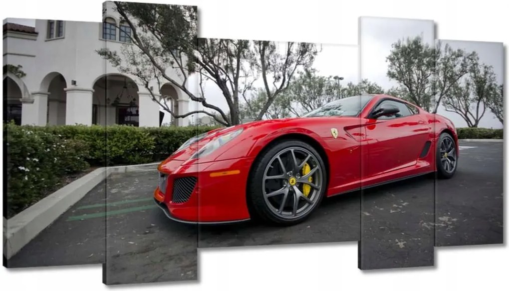 Képek 120x65 Piros Ferrari autó