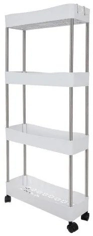 Konyhai/fürdőszobai polc kerekeken Ruhhy 24291