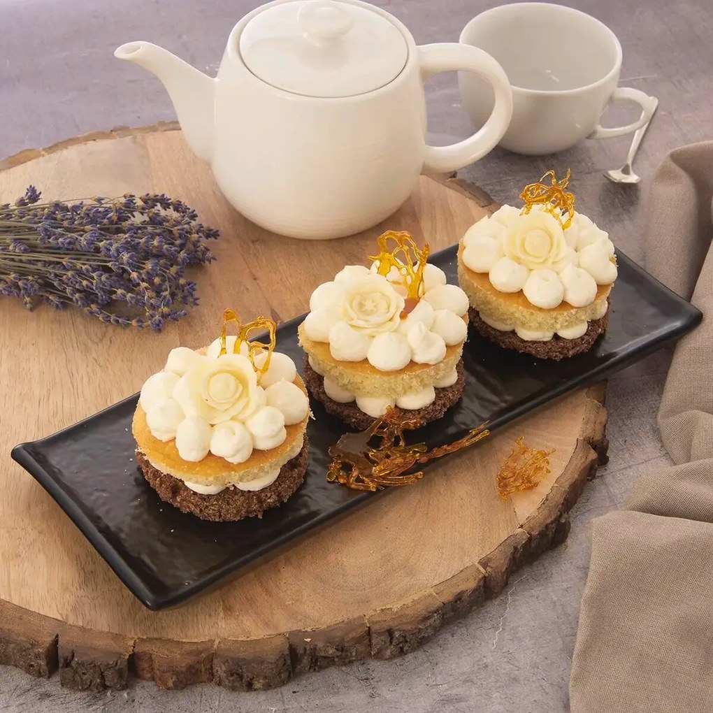 Orion Newage kerámia tálaló tálca, 33,5 x 12 cm , S