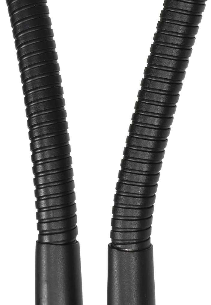 Okos állólámpa fekete, 2 db Wifi P45 izzóval - Carmen