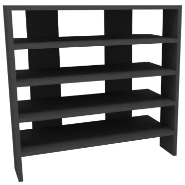 Cipősszekrény SARGEL 72x75,6 cm antracit