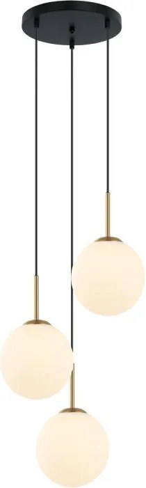 ITALUX PND-5578-3S-BRO-BK DEORE Többágú Függesztett Lámpa E27 IP20