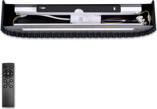 BRILAGI - fényerőszabályozható LED fali lámpa FALCON MODERN LED/14W/230V 40 cm fekete + távirányító