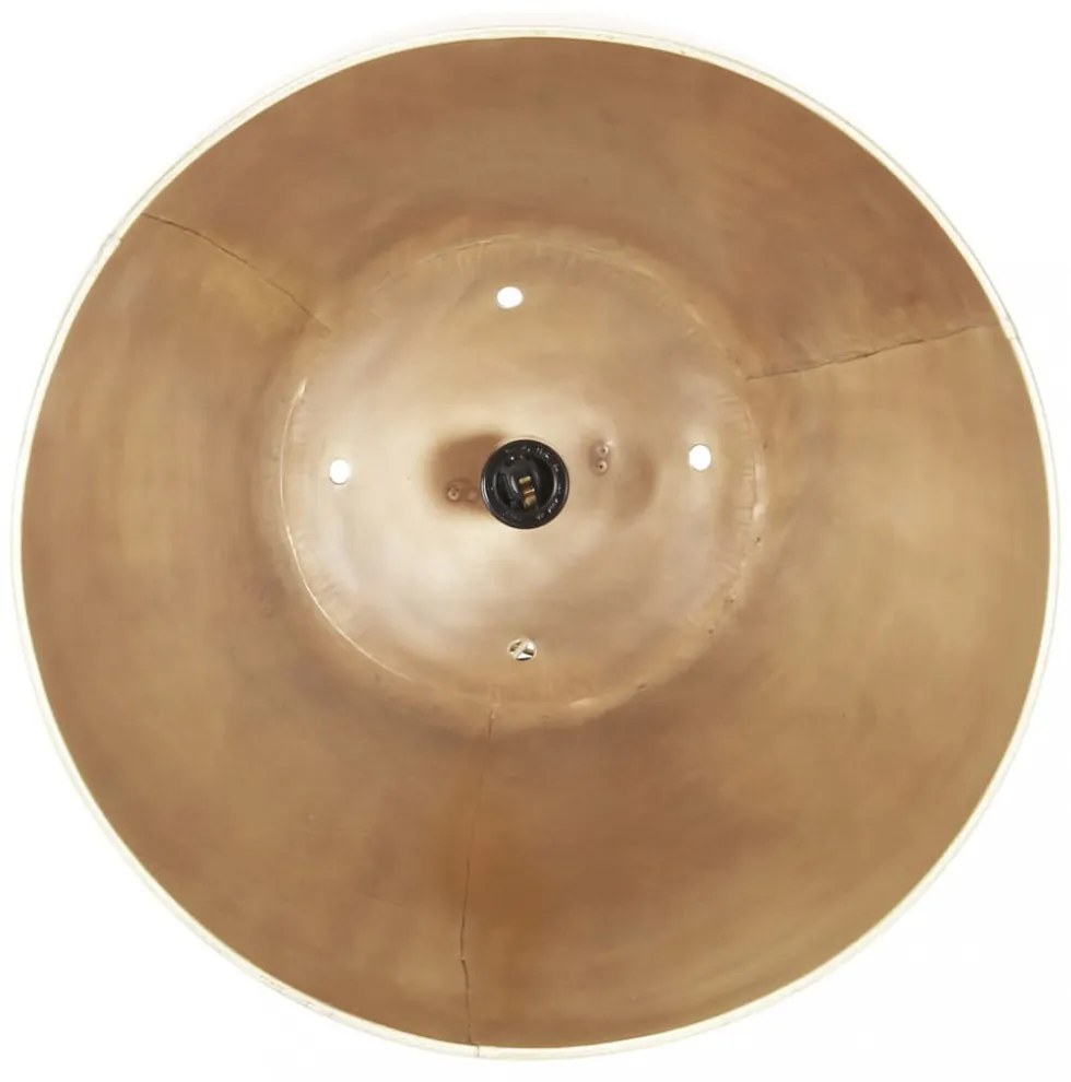 kerek sárgaréz ipari függőlámpa 25 W 42 cm E27