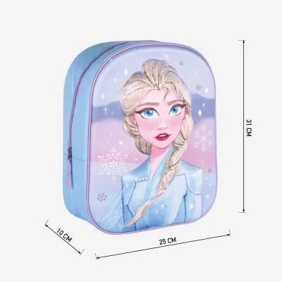 Disney Jégvarázs Friendship 3D hátizsák, táska 31 cm