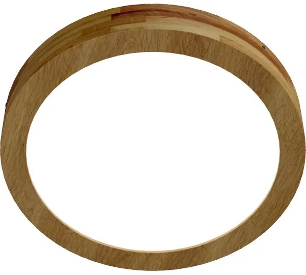 APLED - LED Mennyezeti lámpa RONDO LED/36W/230V á. 40 cm tölgy