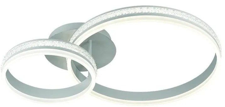 LED Dimmelhető felületre szerelhető csillár LED/110W/230V 3000-6500K + távirányítás