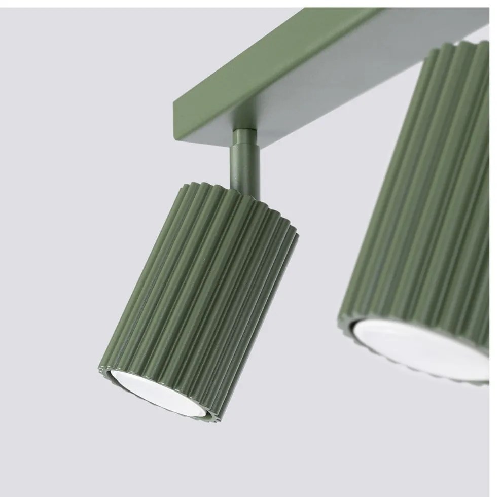 Zöld spotlámpa 6,5x30 cm Gleam – Sollux