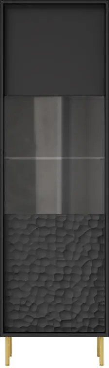 Bullet W-1 vitrin szekrény fekete