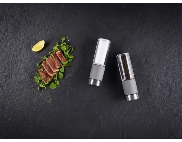 Cole&Mason - Só- és borsdaráló készlet REGENT CONCRETE 2 db beton 18 cm