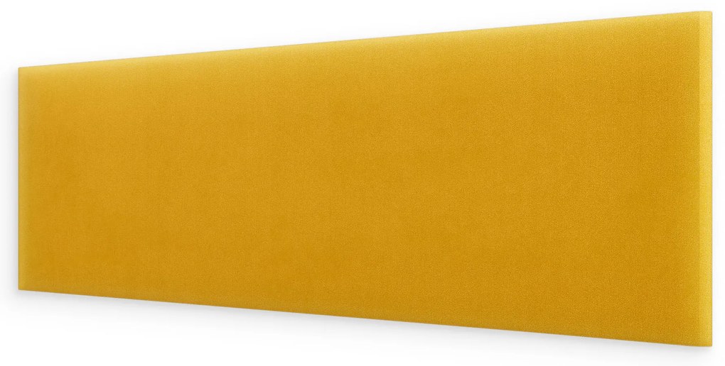 Bársony kárpitozott panel - Téglalap - 90x15cm Szín: Szürke