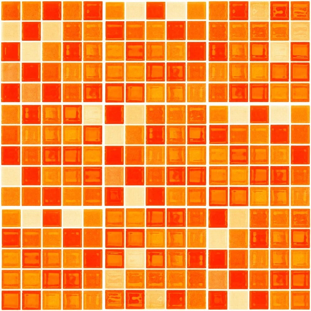 Mosaics 9 részes dekorációs falmatrica szett, 10 x 10 cm - Ambiance