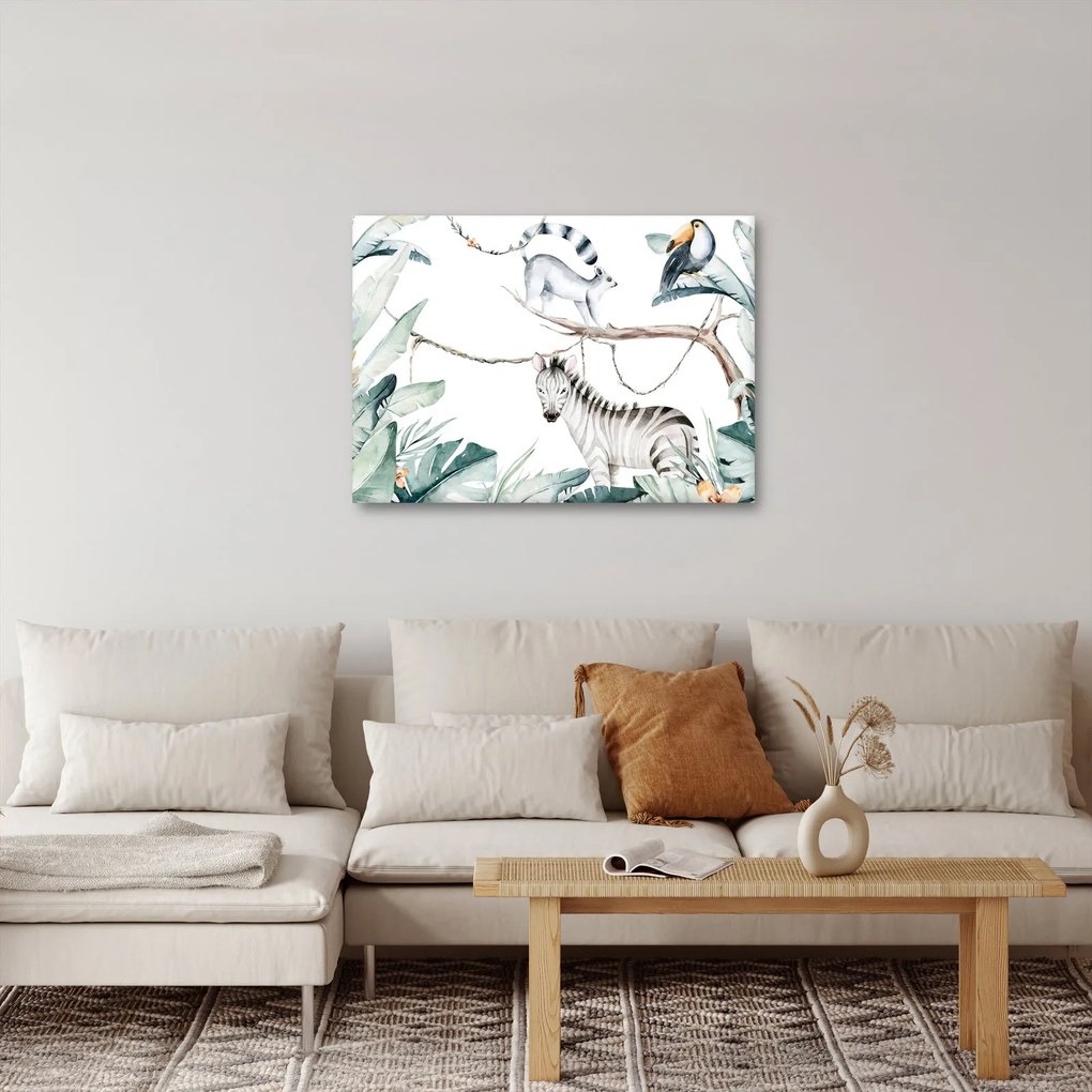 Kép - egzotikus állatok (70x50 cm)