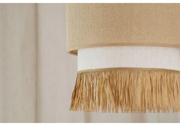 Brilagi - WINNETOU BOHO lógólámpa 1xE27/15W/230V, 25 cm, barna/krém