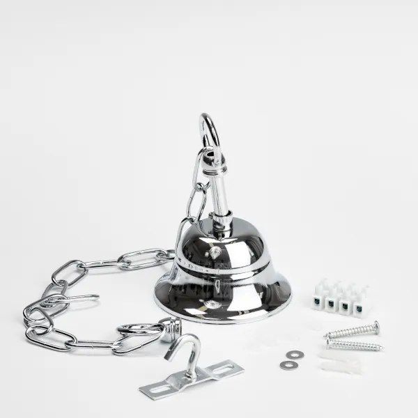 Brilagi - LED Kristály csillár láncon MOZART 5xE14/40W/230V fényezett króm