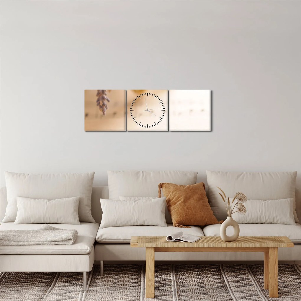 Kép - Dal (órával) (90x30 cm)